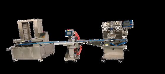 ราคาดี Automated Chicken Breast Dog Food Encrusting Line | Integrated with Cutter & Tray Arranger ออนไลน์