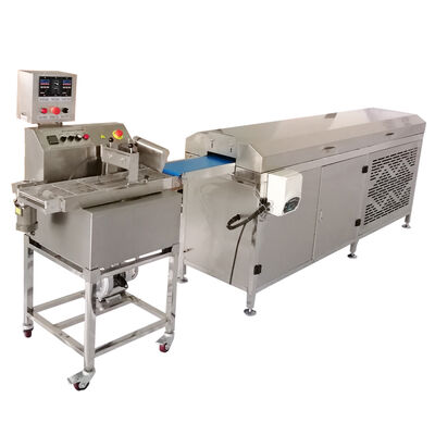 ราคาดี เครื่อง Enrober สแตนเลส 304 220V ช็อคโกแลตระยะเดียว ออนไลน์